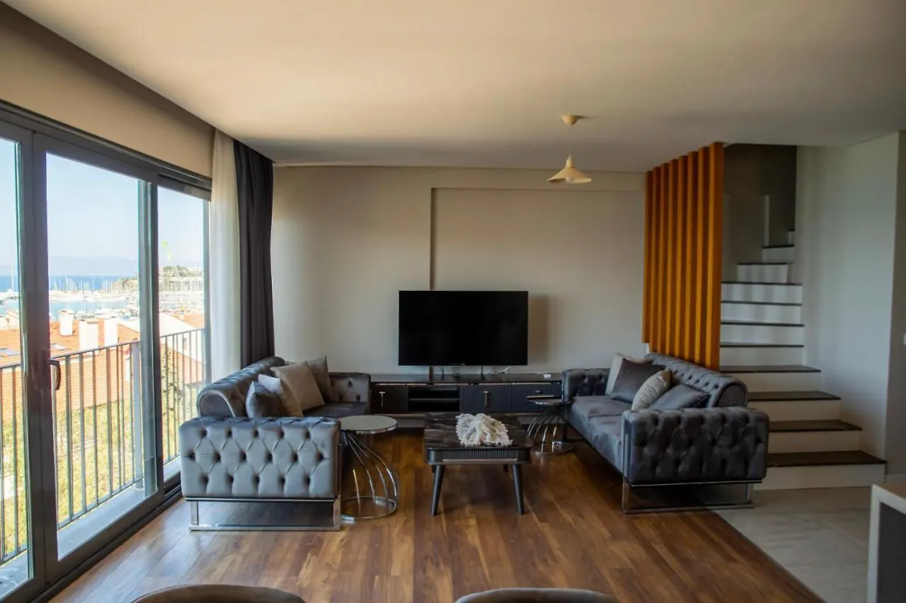 Duplex Loft Mit Panorama Seaview Lägenhet Kusadası 0*,  Turkiet