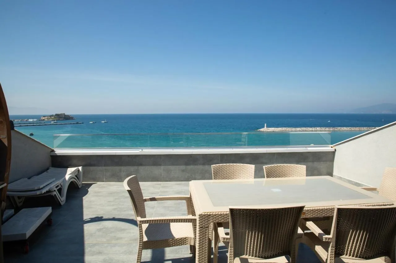 Duplex Loft Mit Panorama Seaview Lägenhet Kusadası Turkiet